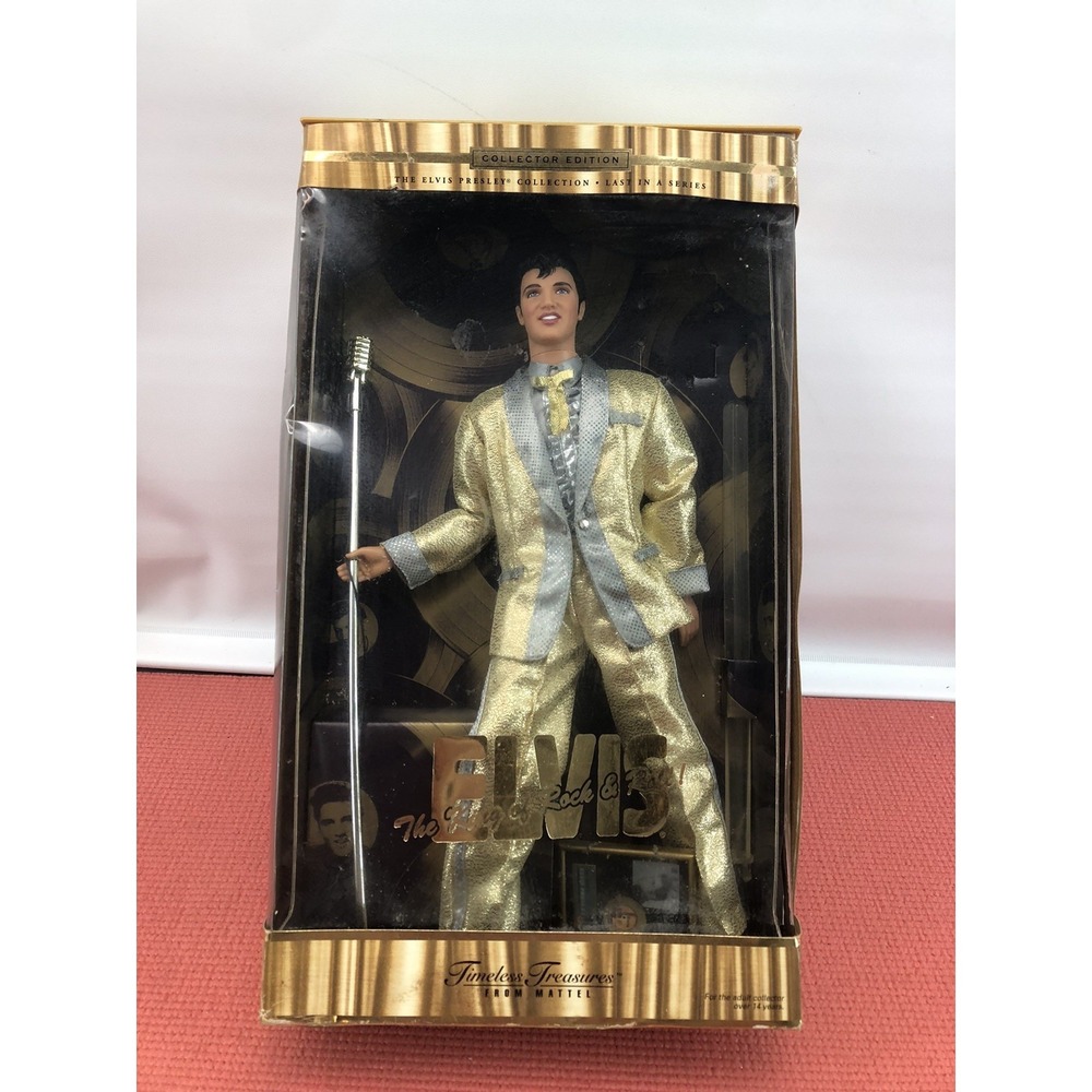 Elvis Presley The King of Rock and Roll Doll – Mattel 2001 Collector Edition
